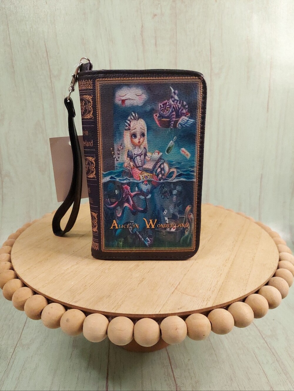 Ashley M. Artist Series Alice in Wonderland themed wallet